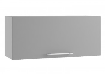Ройс ПГ 800 Шкаф верхний горизонтальный (Графит софт/корпус Серый) в Завьялово - zavyalovo.mebel54.com | фото